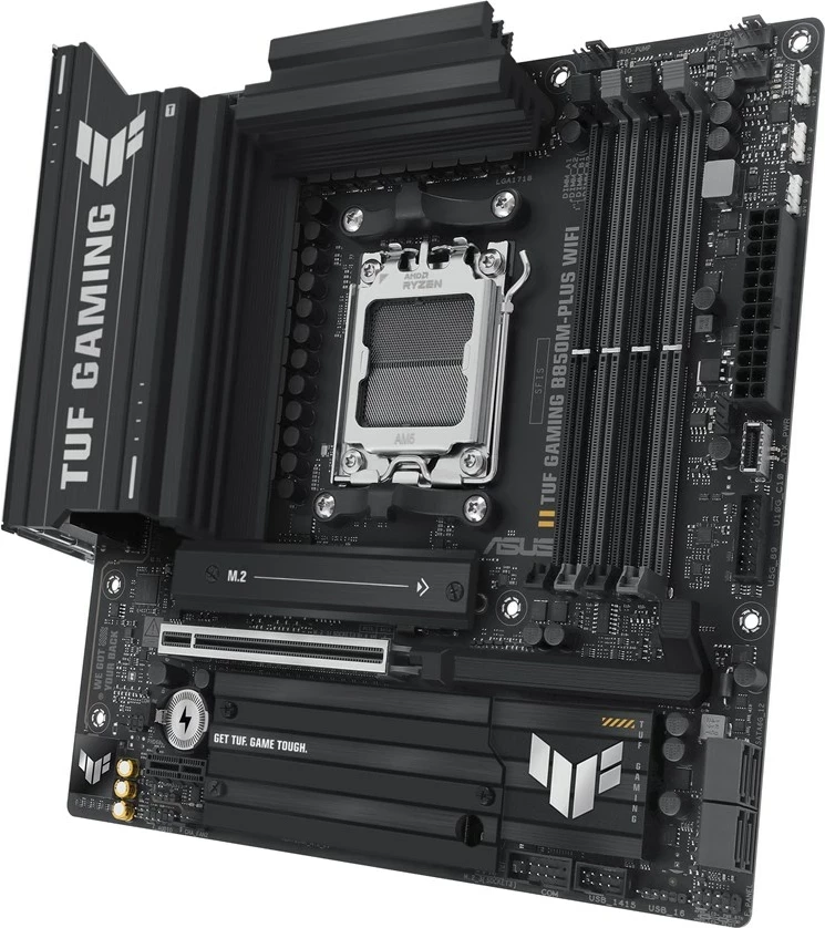 Pllakë amë ASUS TUF GAMING B850M-PLUS WIFI, Socket AM5, micro ATX