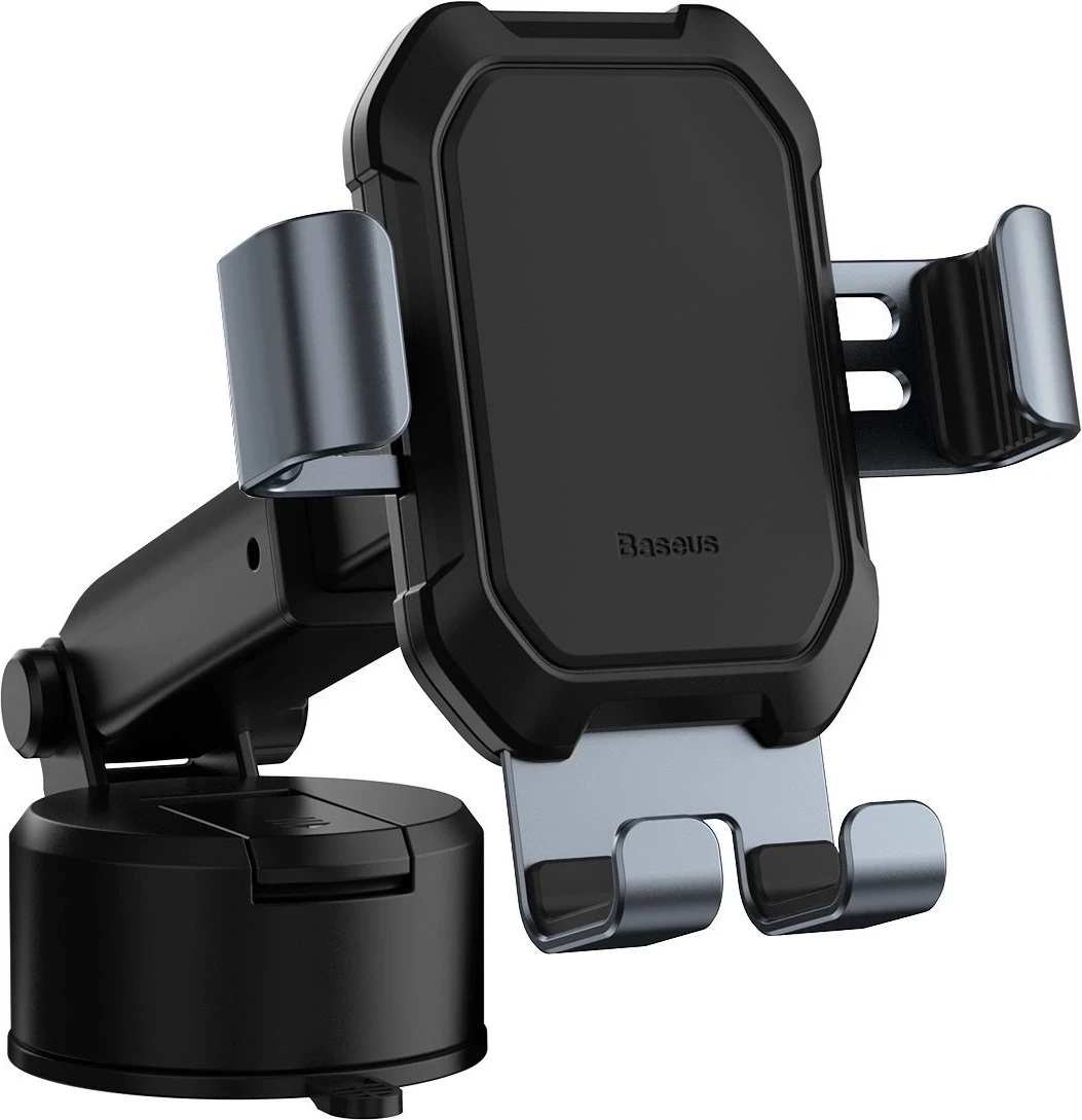 Mbajtëse për makinë Baseus Tank, me ventuzë, e zezë