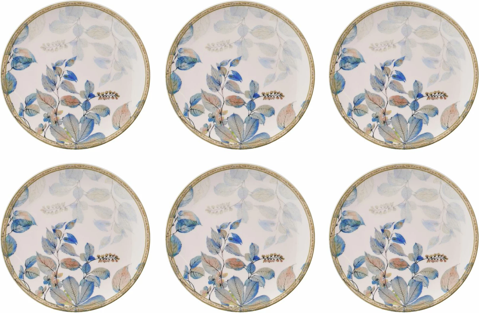 Set pjatash ëmbëlsirash (6 copë), Hermia Concept, Springflover