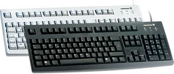 Tastierë Cherry G83-6105, USB, Wired, Layout FR, Gri