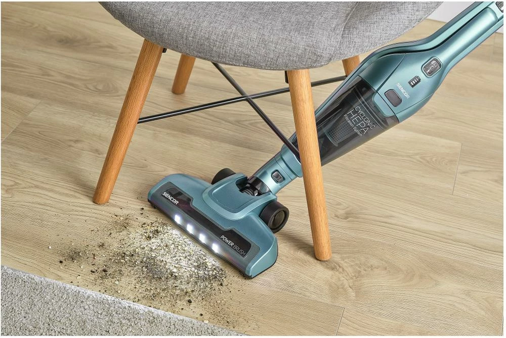 Fshesë elektrike Sencor SVC 0602BL – 3in1, e kaltër