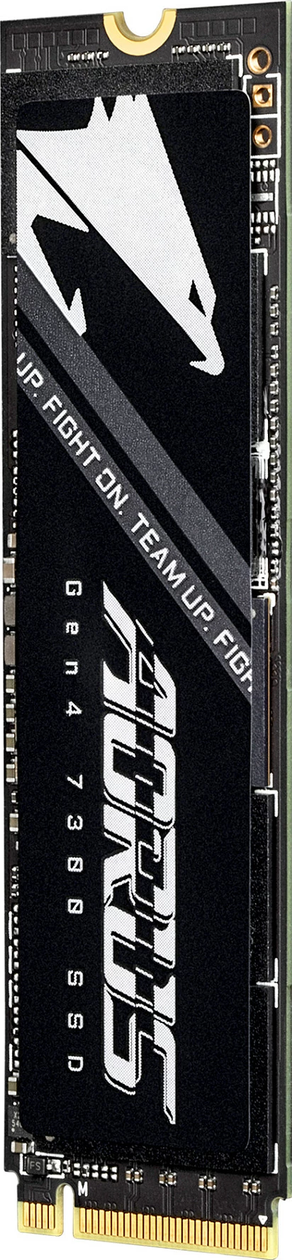 SSD i brendshëm Gigabyte AORUS Gen4 7300, M.2 NVMe PCIe 4.0, 2TB, 7300/6850MB/s, e zezë