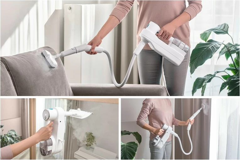 Fshesë me avull shumëfunksionale 2 në 1 Sencor SSC 6010WH, e bardhë