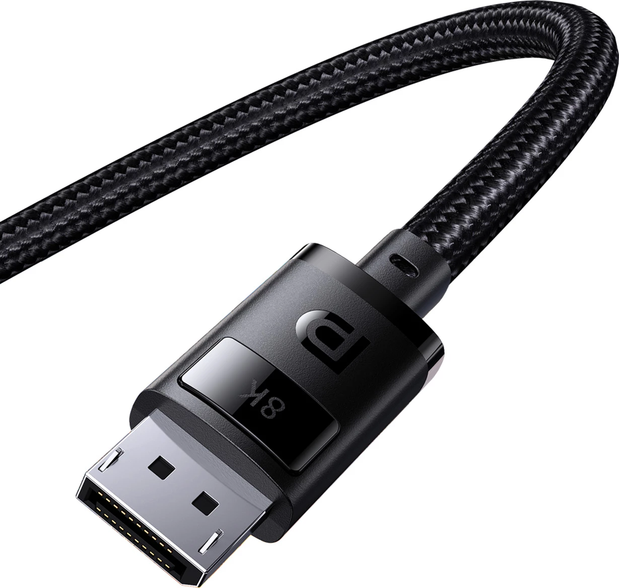 Kabllo DisplayPort Baseus High Definition Series 2m, 8K 60Hz, e zezë