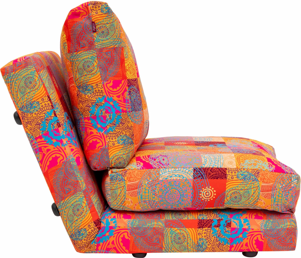 Krevat-karrige një vendës, patchwork, Taida 1-Seat