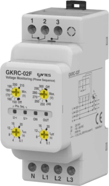 GKRC-02F Rele monitorimi tensioni trefazor I ENTES