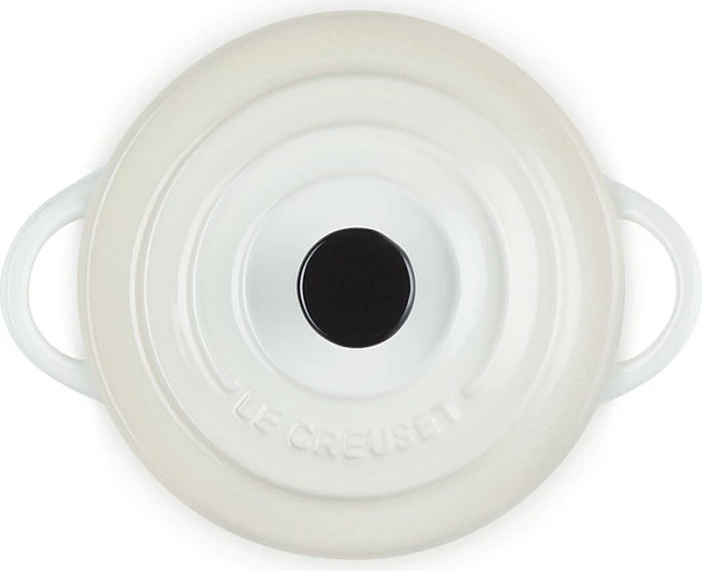 Mini tenxhere Le Creuset 10cm, meringue