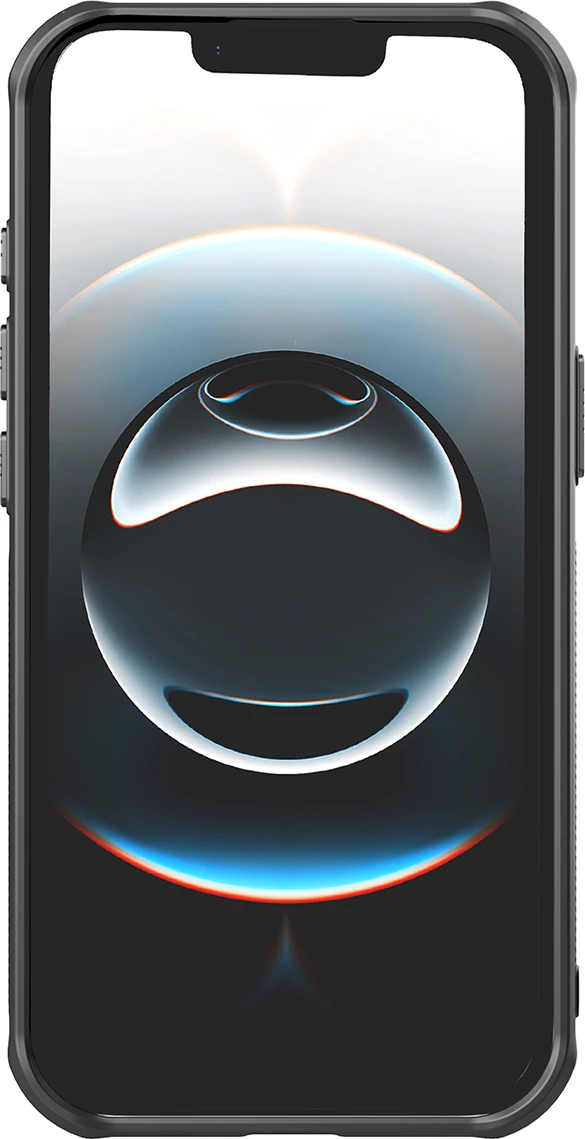 Mbështjellës Nillkin Iceblade Prop Magnetic për iPhone 16e, me kapak kamere dhe stand, i zi