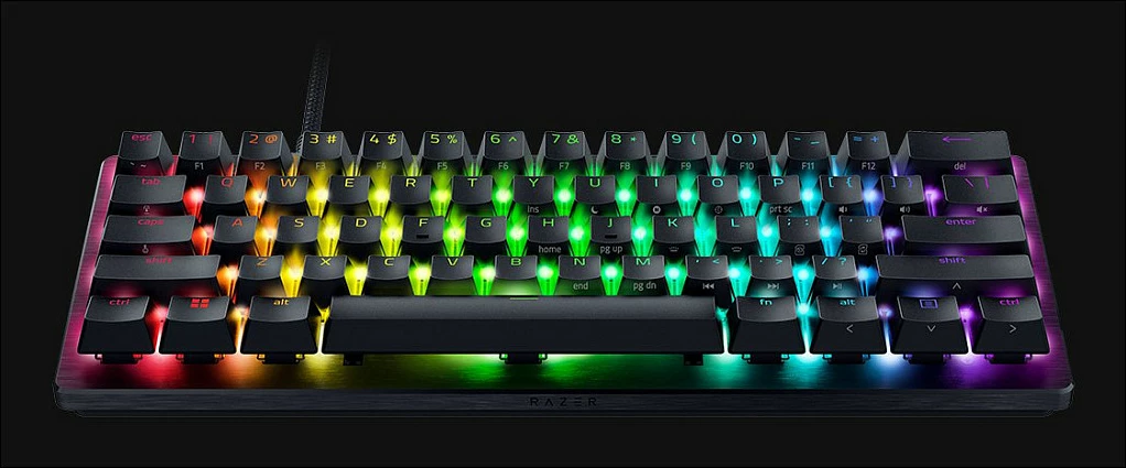 Tastierë Razer Huntsman V3 Mini, mekanike, RGB, DE