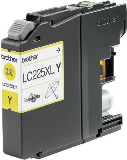 Kartushë bojë, Brother, LC-225XL-Y, rendiment 1200 faqe, e verdhë
