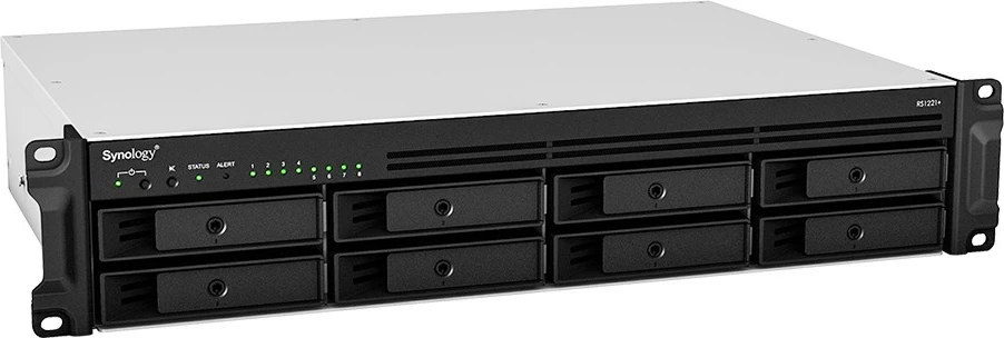 NAS Synology RackStation RS1221+, Ryzen Embedded, 4 GB, Rack (2U)