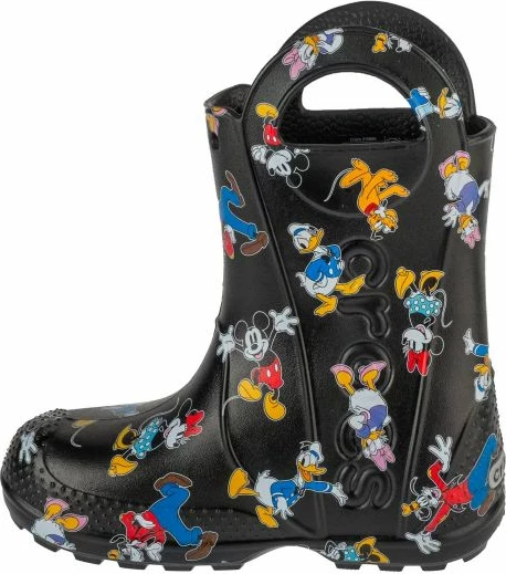 Çizme për fëmijë Crocs, të zeza