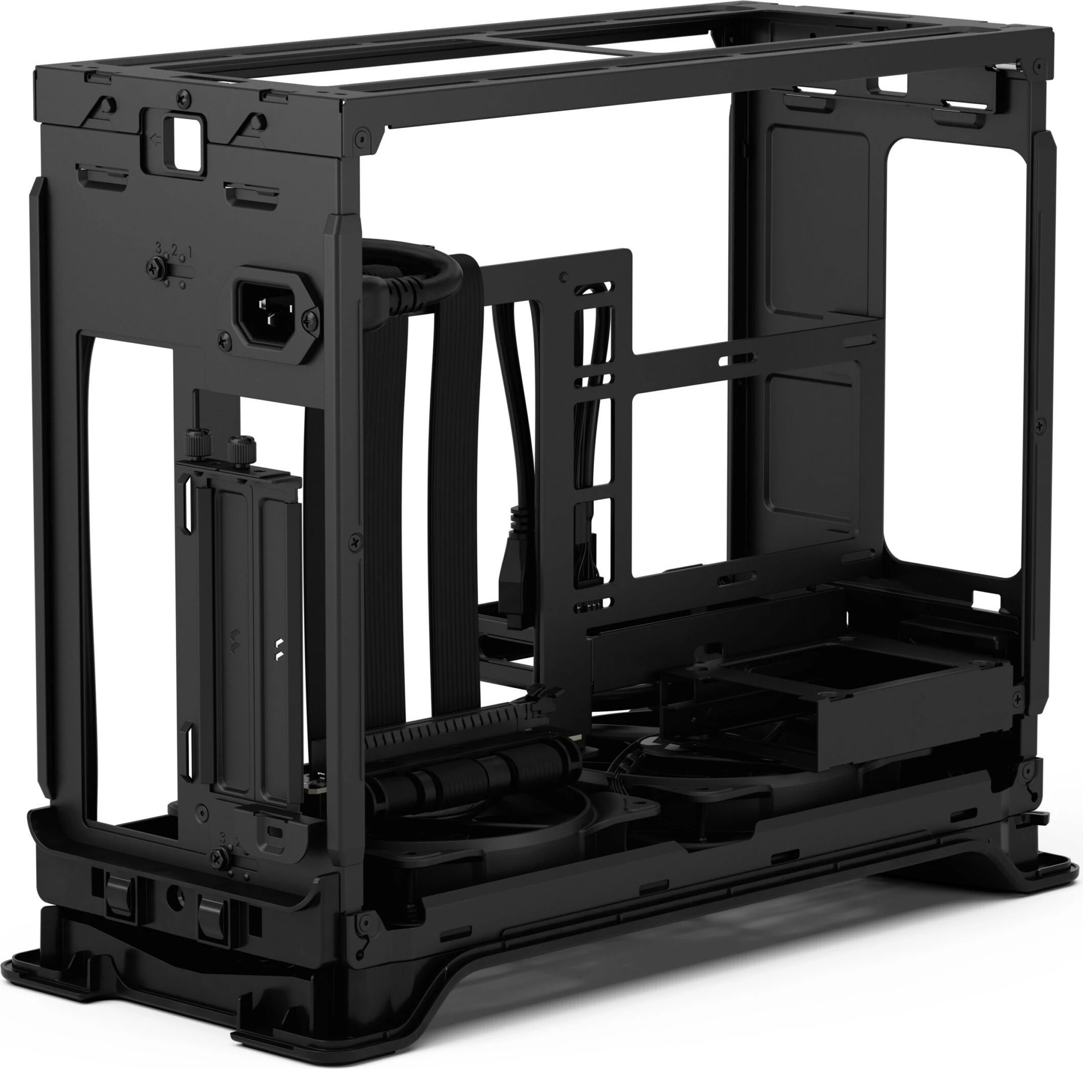 Kasë Fractal Design Era 2, Mini Tower, Charcoal