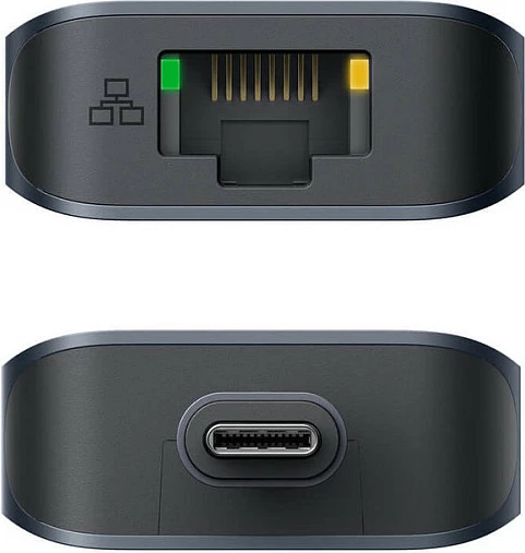 Hub USB-C Targus HyperDrive EcoSmart Gen.2, 2x USB 3.2, HDMI 4K, Ethernet, lexues kartelash, 100W PD, blu