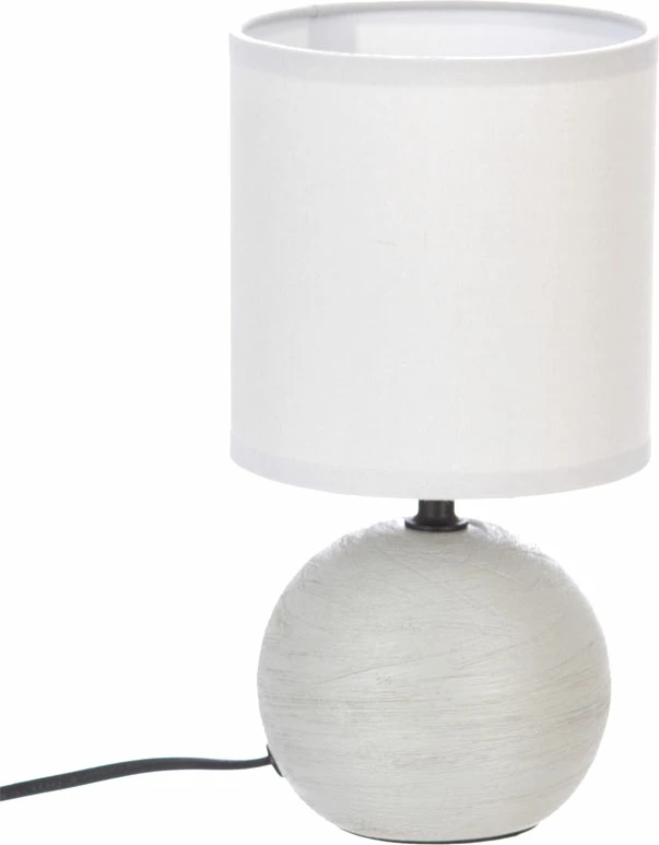 Llambë tavoline PWL-1210 E14 60W qeramike gri D13x25cm, set 6 pjesë