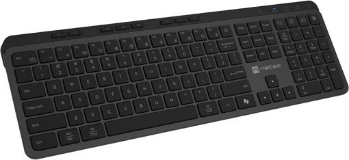 Tastierë Natec Medusa NKL-2316, Bluetooth + 2.4GHz, e zezë