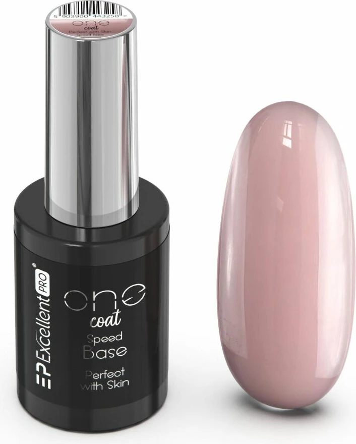 Bazë për thonj për femra Excellent PRO One Coat Speed Base Hybrid Covering Base Perfect with Skin 11g