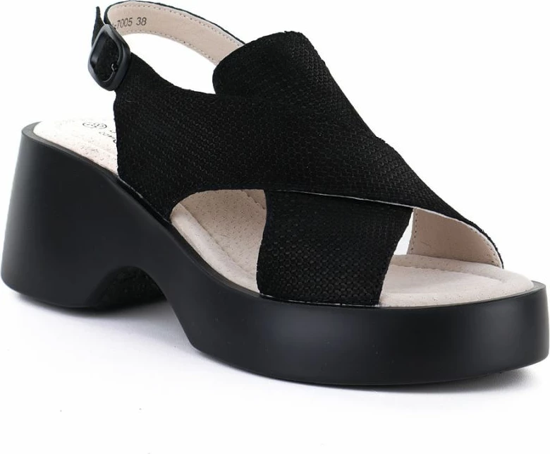 Sandale për femra S.Barski 7005, të zeza