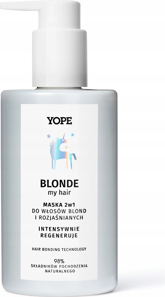 Maskë për flokë Yope Blonde My Hair 2-in-1 për femra, 300ml
