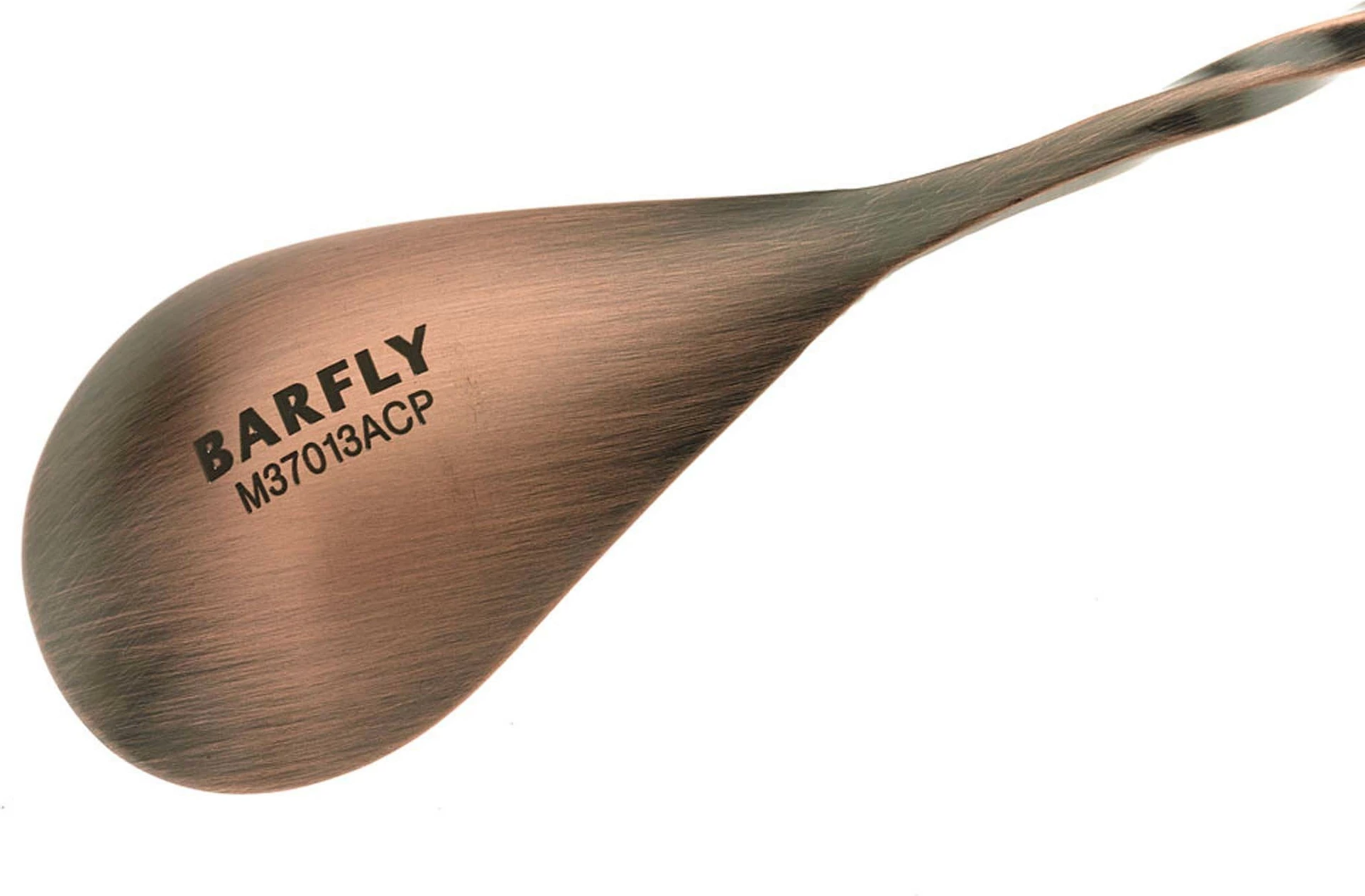 Lugë koktejli, BarFly Classic Bar Spoon 400mm, çelik inox, bakër antik