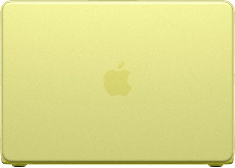 Mbështjellës për MacBook Spigen AirSkin për MacBook Neo 13" 2026 (A3404), PC + këmbë TPU, snap-on, 1 copë, e verdhë mat