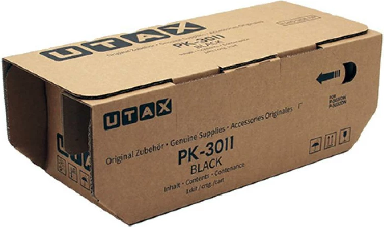 Toner, Utax PK-3011 (1T02T80UT0), rendiment 9,750–23,700 faqe, i zi