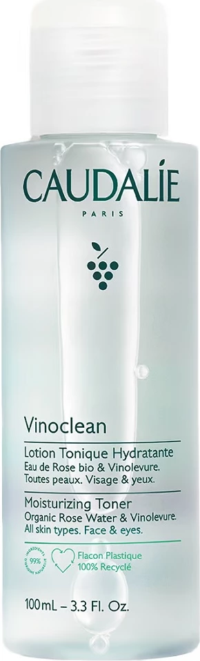 Tonik fytyre Caudalie Vinoclean Moisturizing për femra 100ml