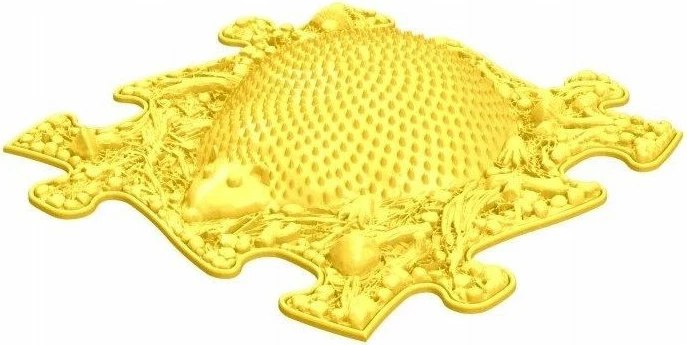 Set tapetë senzoriale ortopedike Muffik Askato MFK-022-1, 5 puzzle, 30x30 cm, shumëngjyrësh
