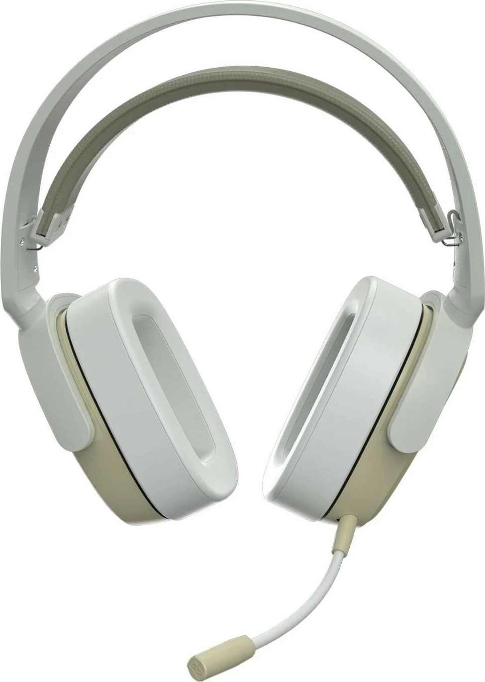 Kufje Ajazz AHM09 MAX 3-Mode, wireless/USB/3.5mm, mikrofon i shkëputshëm, gri