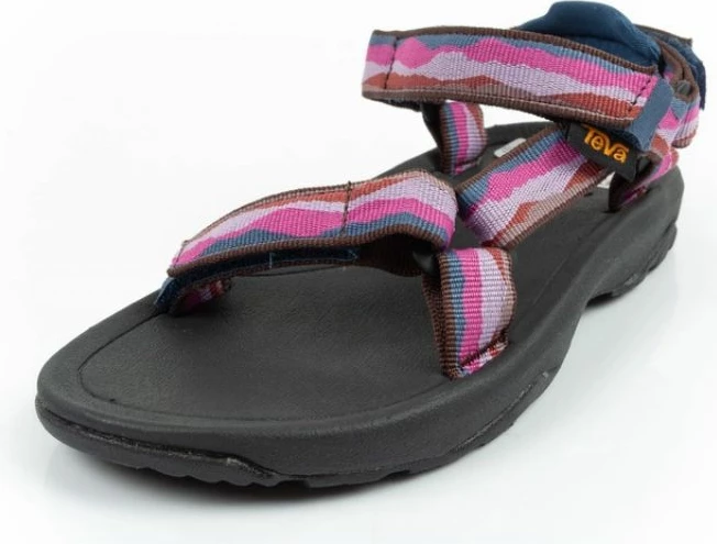 Sandale për fëmijë Teva, të zeza/rozë