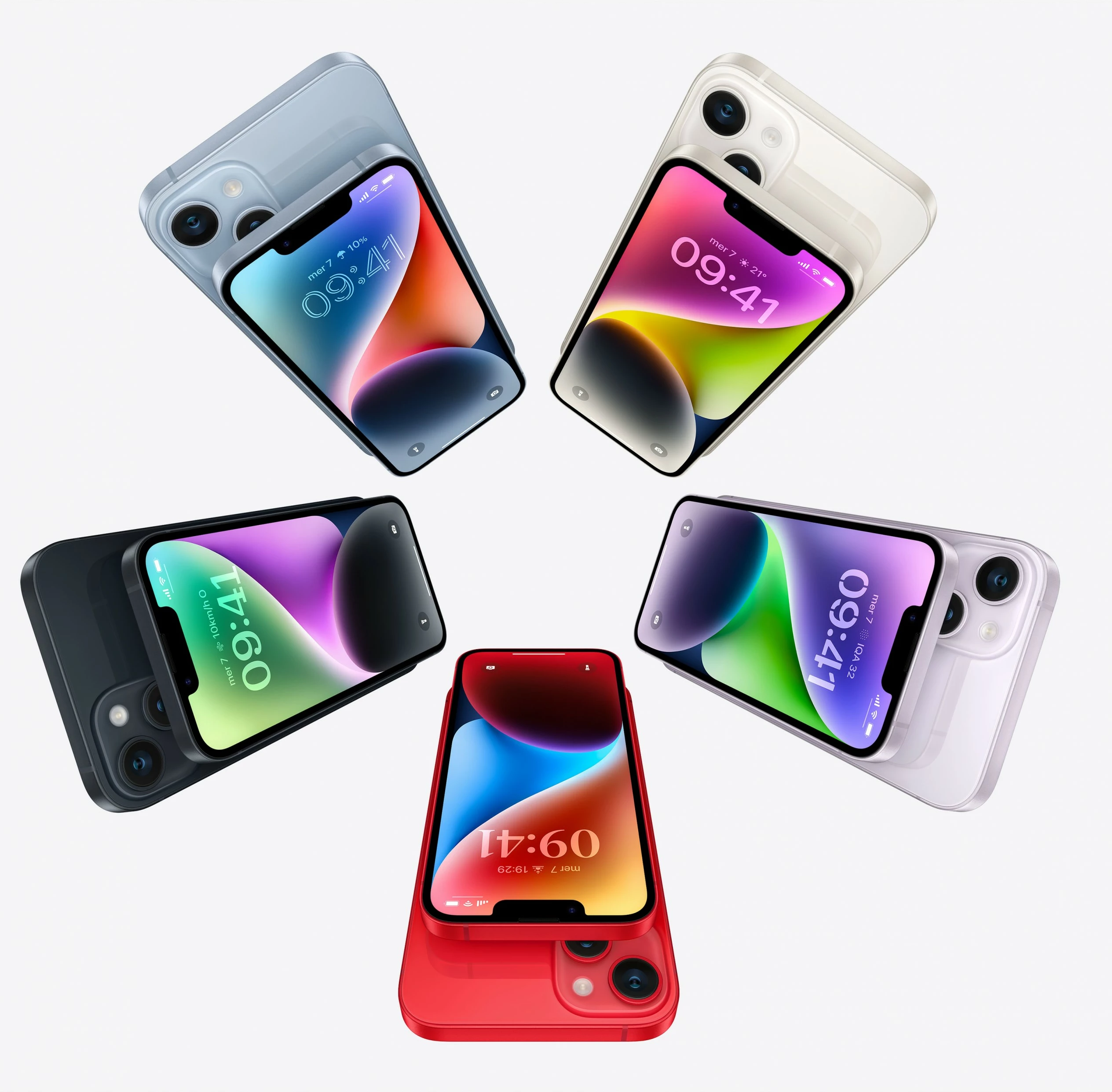 Celular Apple iPhone 14 256GB Starlight