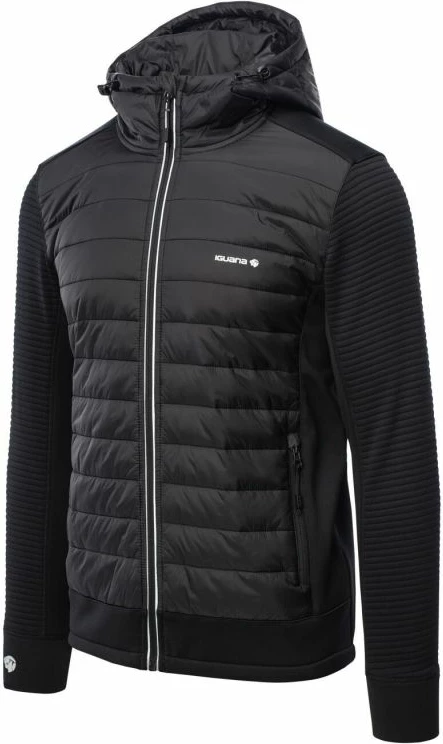 Jakne për meshkuj Iguana, e zezë