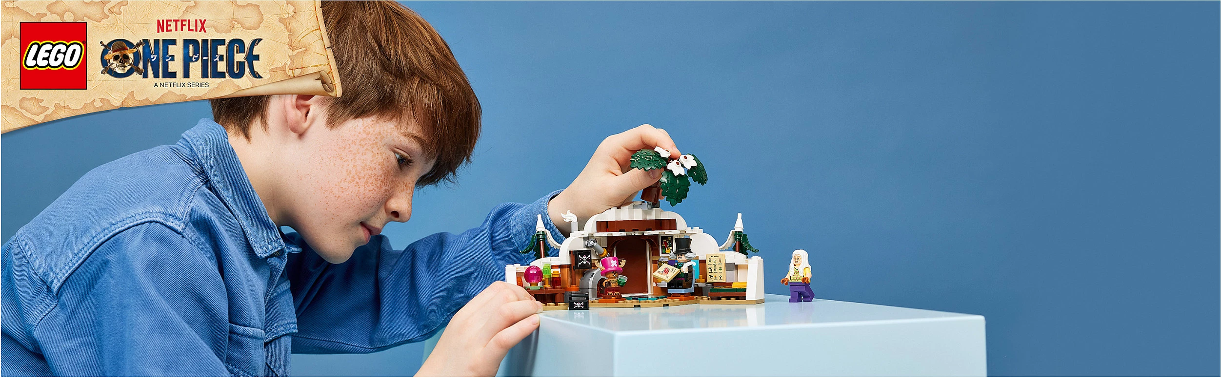 Set LEGO One Piece 75641 Streha e Dr. Hiriluk, 271 copë