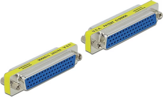 Adapter Gender Changer DeLOCK D-Sub HD 50-pin, argjend