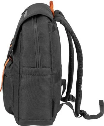 Çantë shpine Natec Niala, 15.6 inç, 18L, e zezë me portokalli