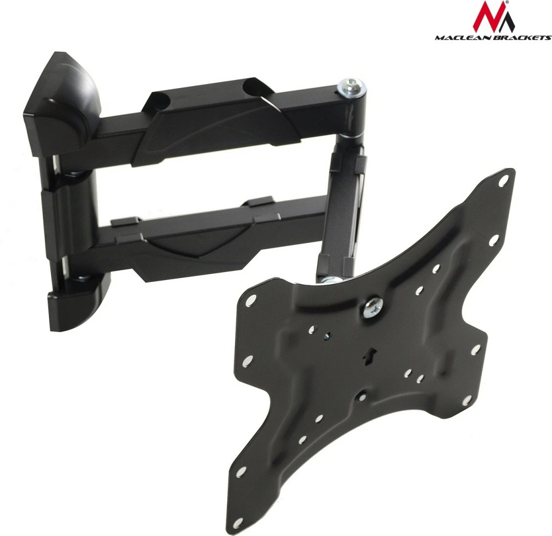 Mbajtës muri për TV ose monitor Maclean MC-742, 13-55 inç, 25kg, i zi