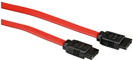 Kabllo interne SATA VALUE 0.5 m, SATA III 3.0 Gbit/s, e kuqe