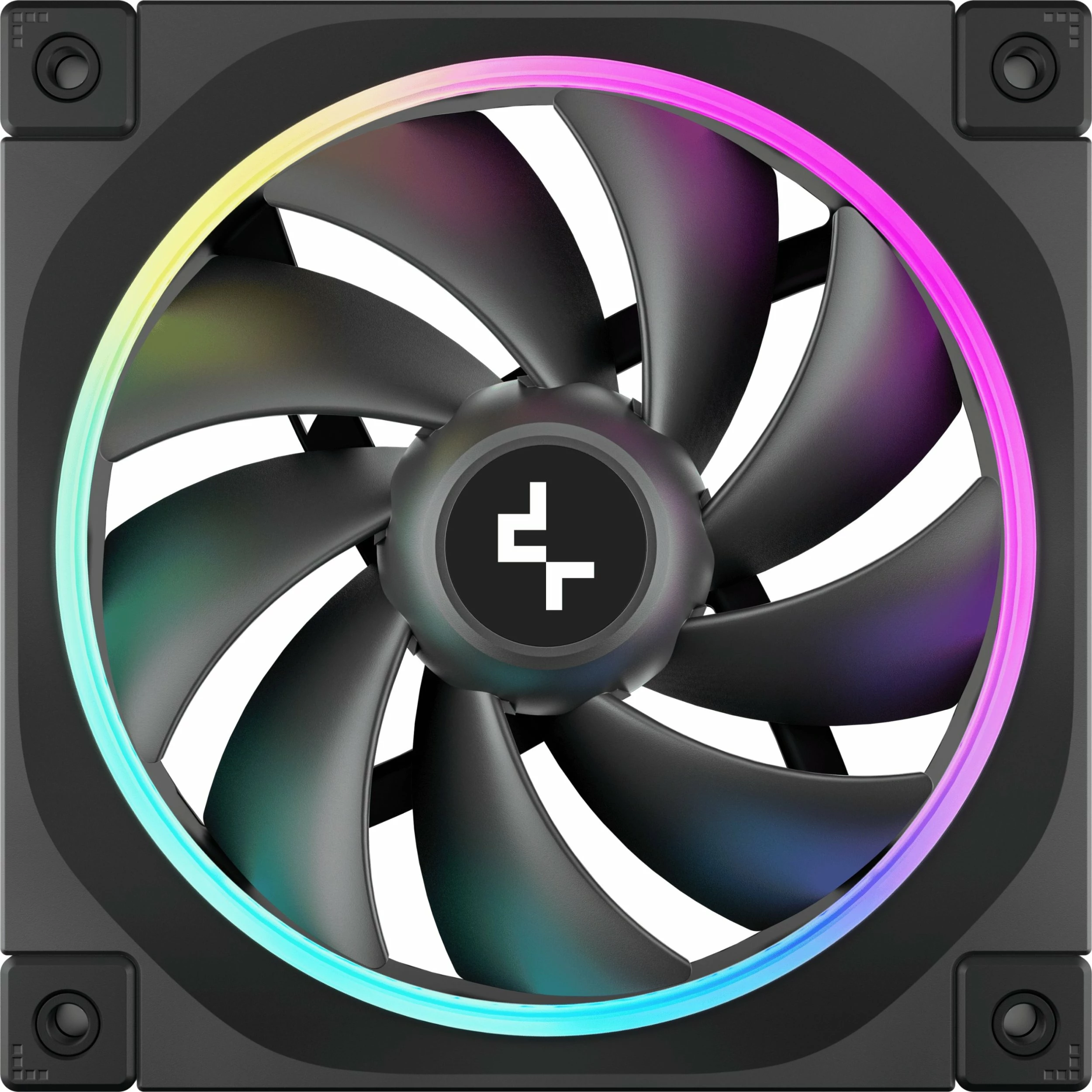 Ventilator PC Deepcool FL12 R-FL12-BKAPN3-G, 120mm, ARGB Gen2, 3 copë, i zi