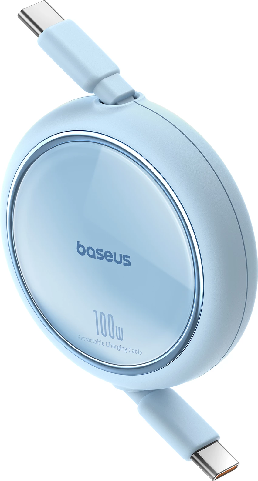 Kabllo Baseus Free2Draw Mini USB-C në USB-C, 100W, 1m, kaltër