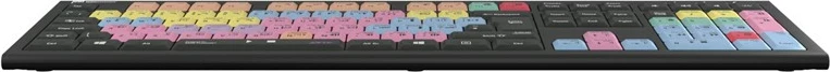 Tastierë LogicKeyboard Astra 2 Pro Tools UK për PC, me taste të ngjyrosura