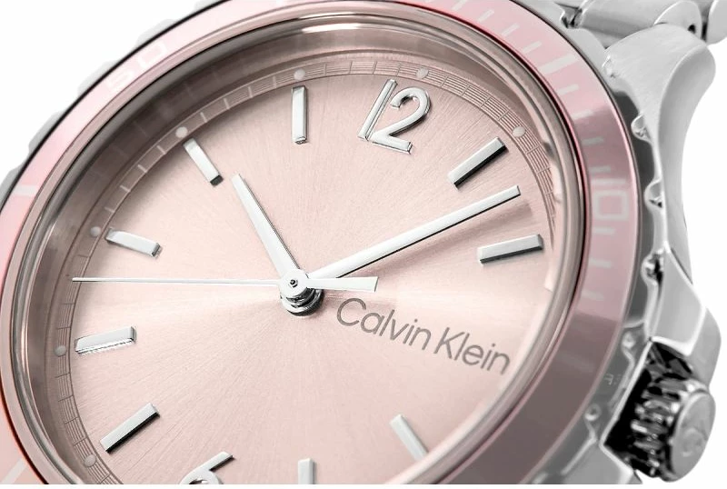 Orë dore për femra Calvin Klein, rozë