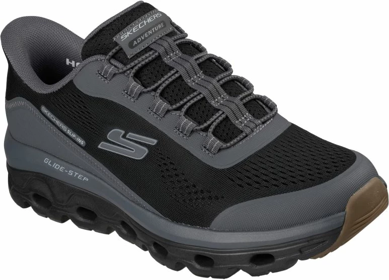 Atlete meshkuj Skechers Glide-Step Sole Glover Peak 237812 BKCC, të zeza