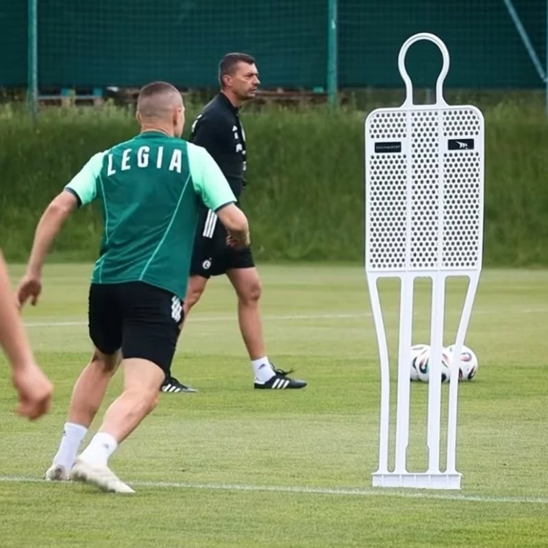 Mur futbolli Yakima PRO 180cm, portokalli