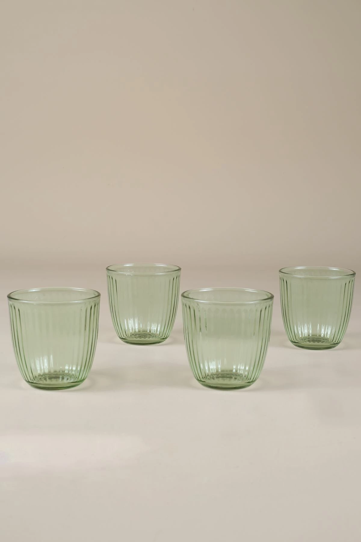 Set gotash prej qelqi (4 copë), Hermia Concept, Splendid 290, ngjyrë e gjelbër