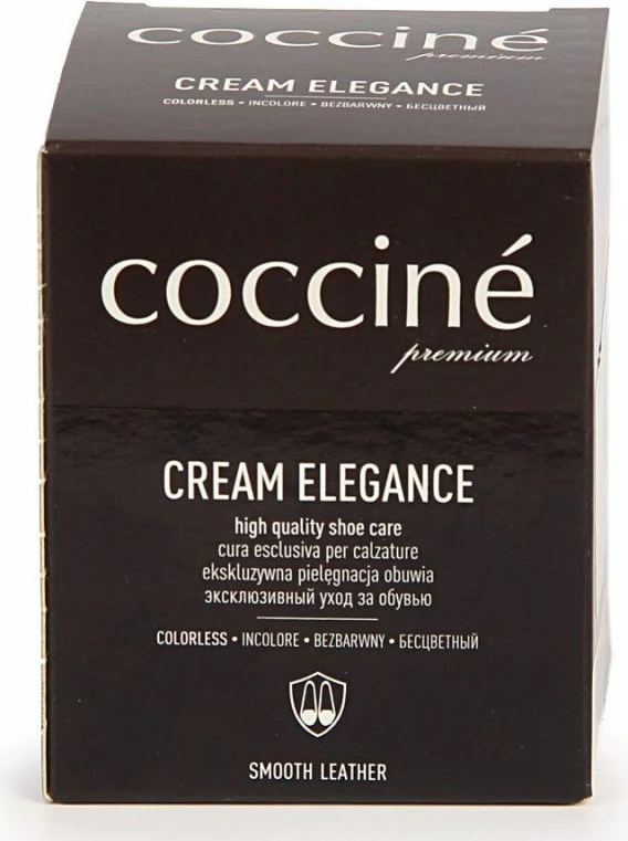 Krem për këpucë Coccine, transparent