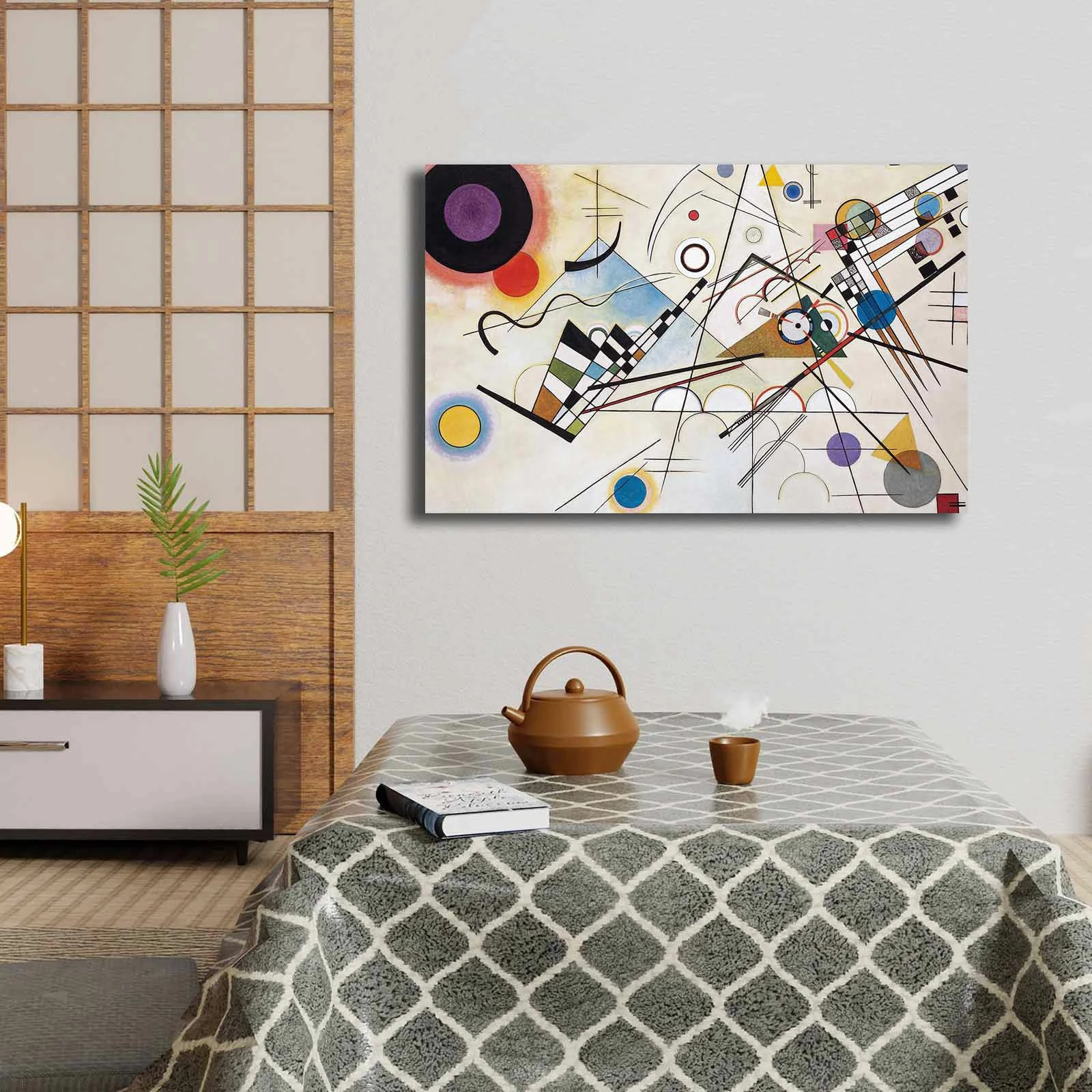Pikturë dekorative në kanavacë Wallity, 4570KANDINSKY006