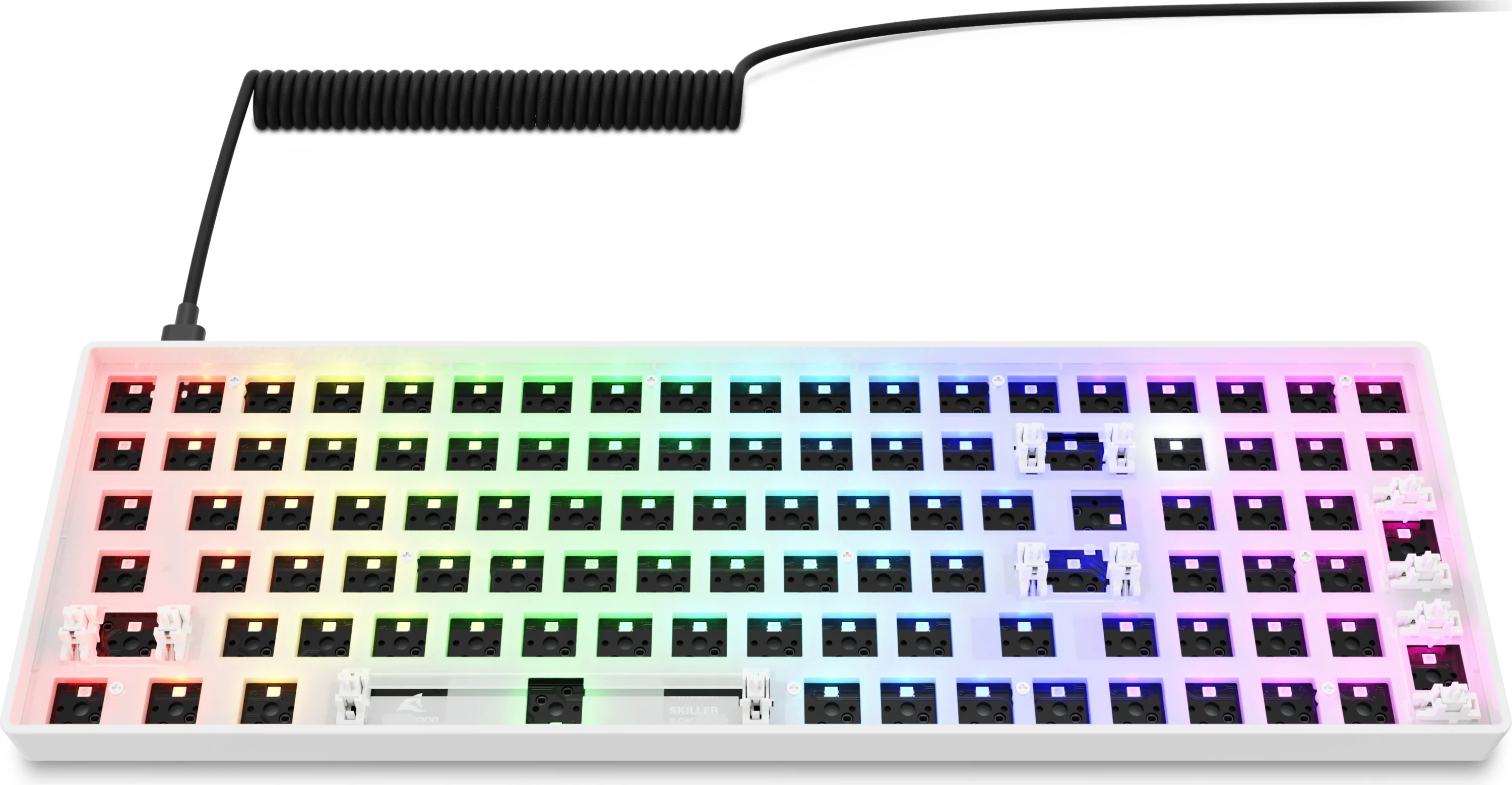 Tastierë barebone Sharkoon SKILLER SGK50 S2, e bardhë