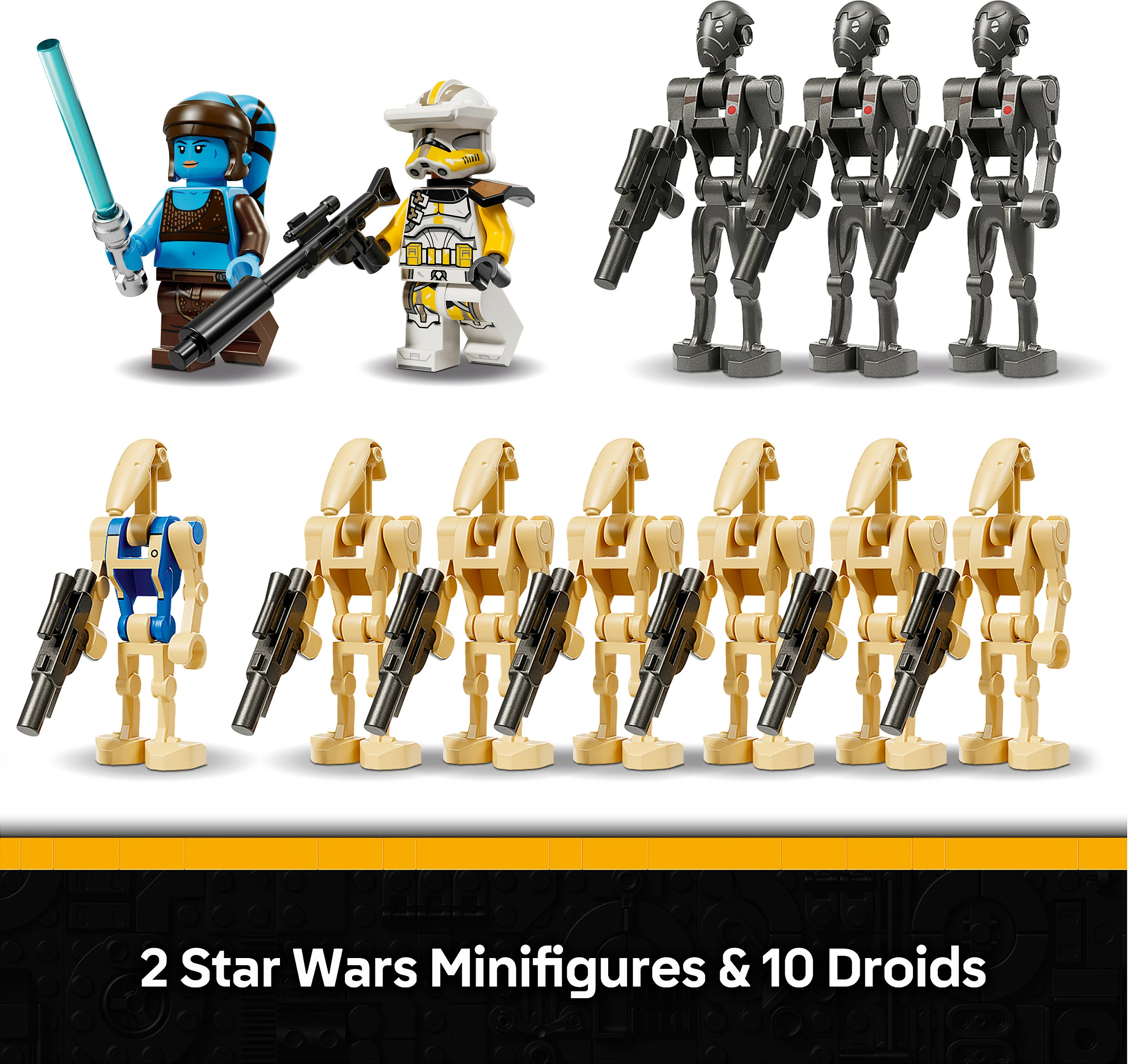 Set LEGO Star Wars Separatist MTT 75435, 976 copë, 12 minifigura, shumëngjyrësh