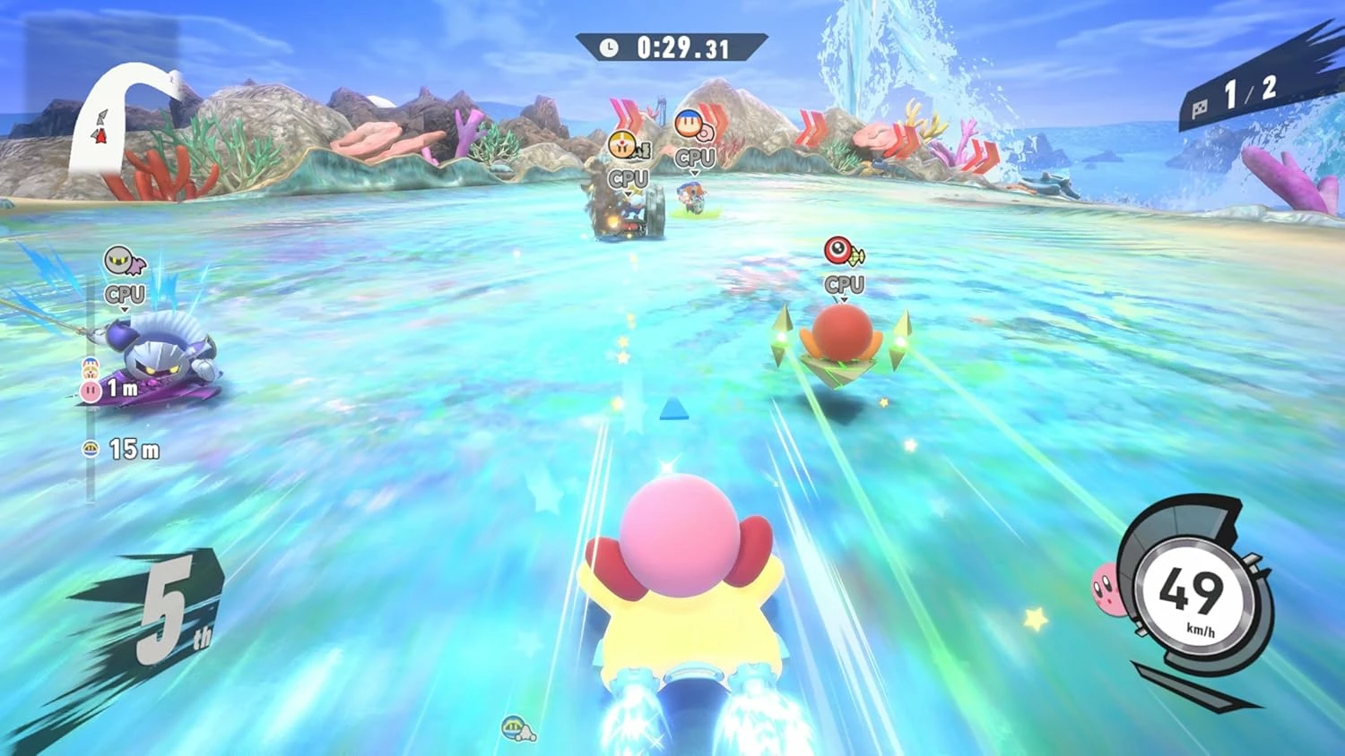 Video lojë Nintendo Kirby Air Riders për Nintendo Switch 2, PEGI 7