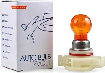 Lampa 12v/24w Psx24w Pg20-7 Amber Z73